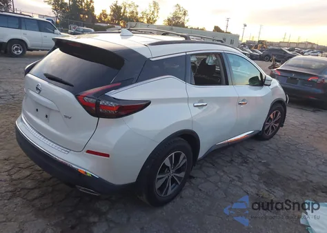 2020 Nissan Murano Sv Fwd z USA, uszkodzony, nr VIN 5N1AZ2BJ1LN165280